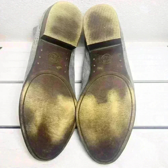 Lucky Brand Women’s Bustina Gray Laser Cut Ankle Booties Boots Size 9.5 M - Picture 11 of 13